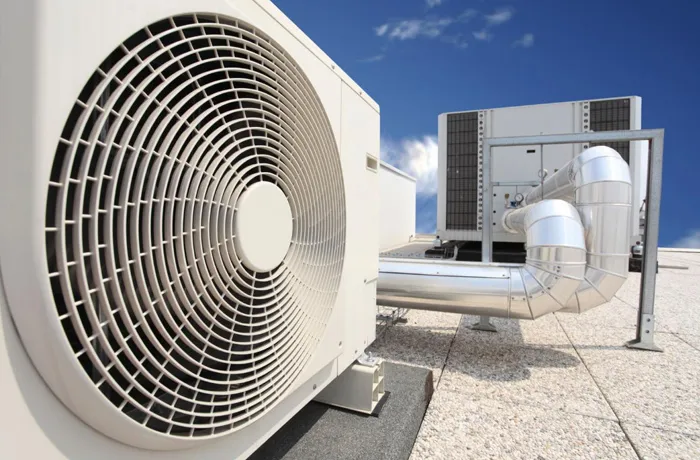 Unità esterna di climatizzazione o pompa di calore
